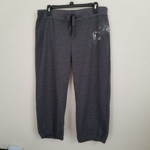 Ladies Mossimo Capri Sweatpants - Large